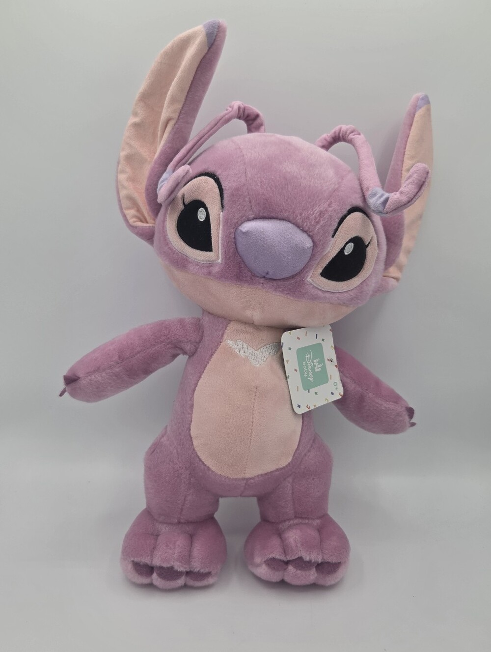 Disney Lilo & Stitch Angel Plush Stuffed Animal Purple 14in 2024 DKW27
